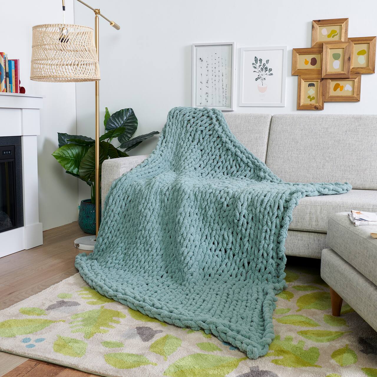 Bernat® Blanket Big™ Ultra Squish Table Knit Blanket
